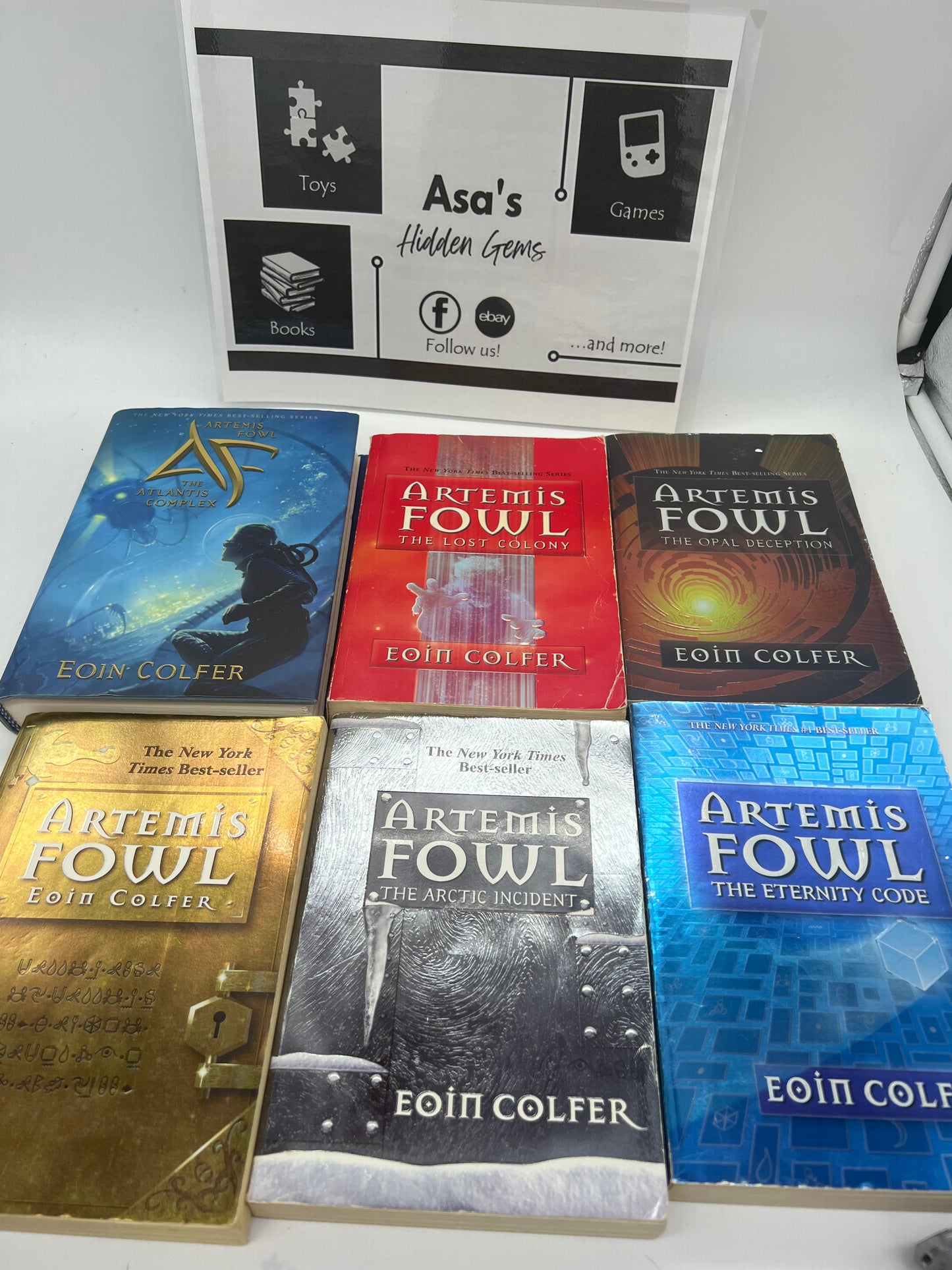 Artemis Fowl Books