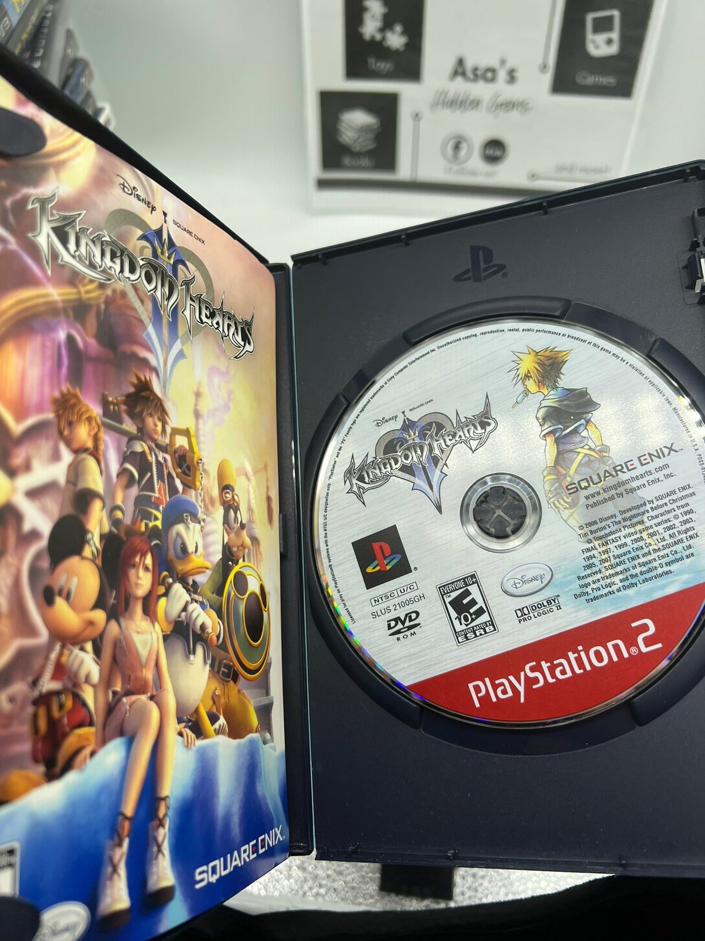 Kingdom Hearts (Sony PlayStation 2, PS2)