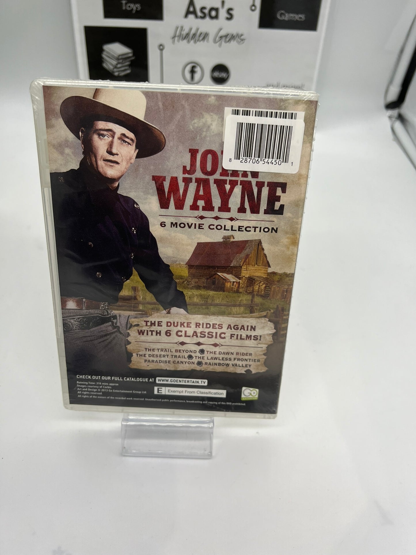 John Wayne 6 movie collection the duke rides again DVD Sealed