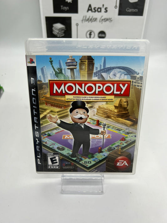 Monopoly (Sony PlayStation 3, 2008) PS3 Video Game