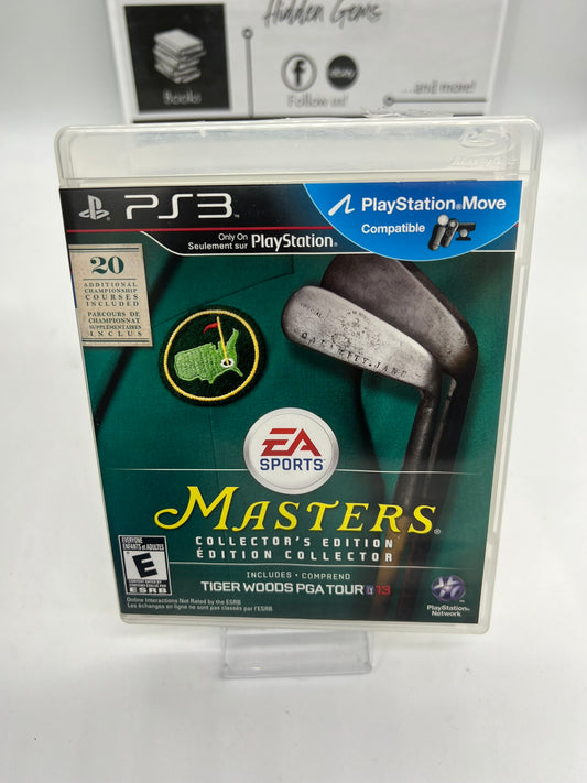 Tiger Woods PGA Tour 13 -- Masters Collector's Edition (Sony PlayStation 3, PS3)