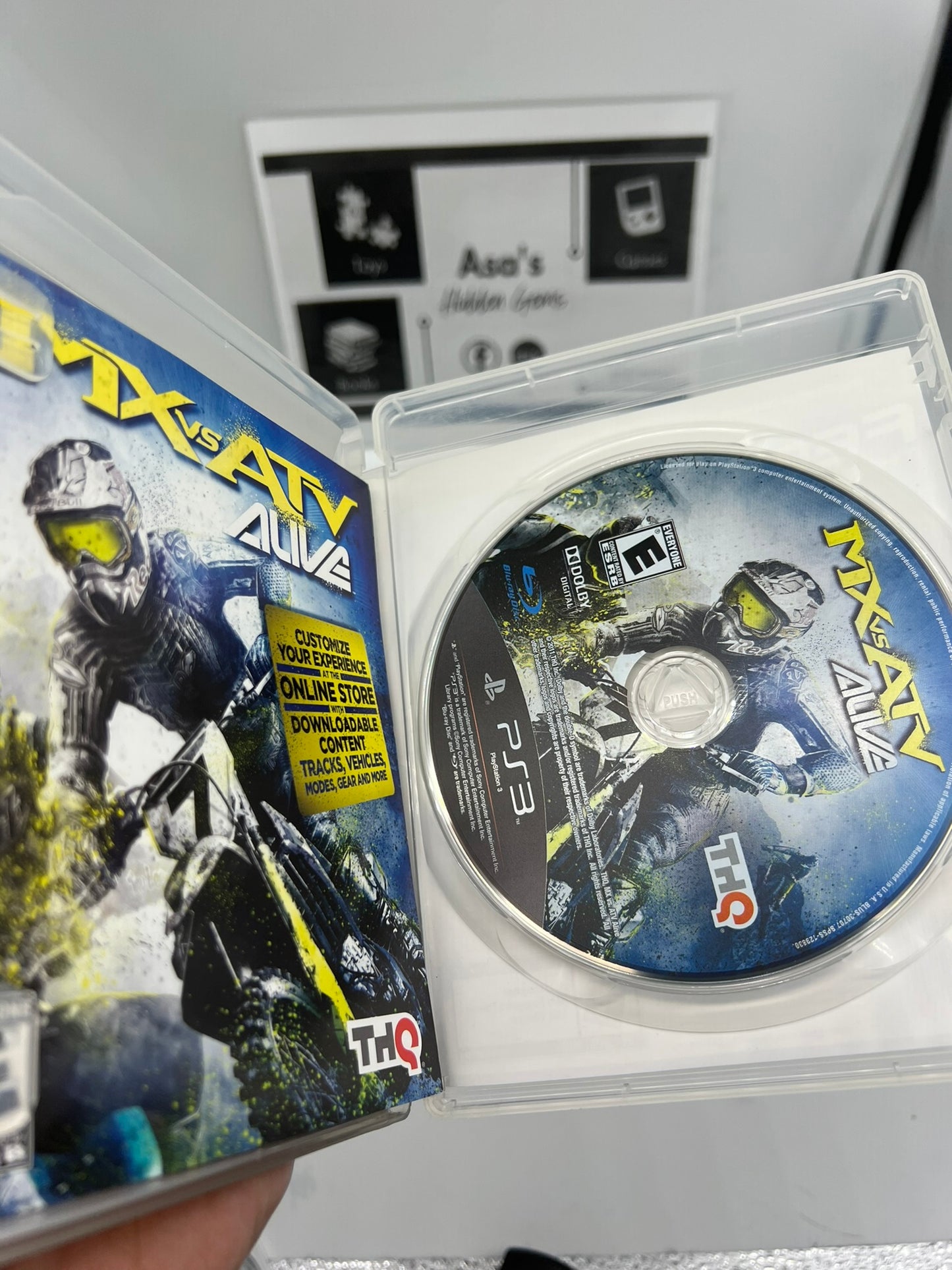 MX vs. ATV Alive (Sony PlayStation 3, 2011) PS3