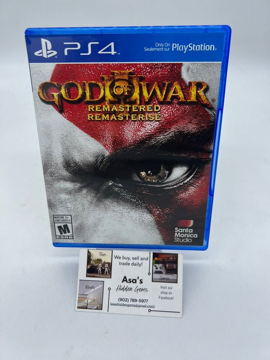 God of War 3 Remastered PlayStation 4 (PS4)