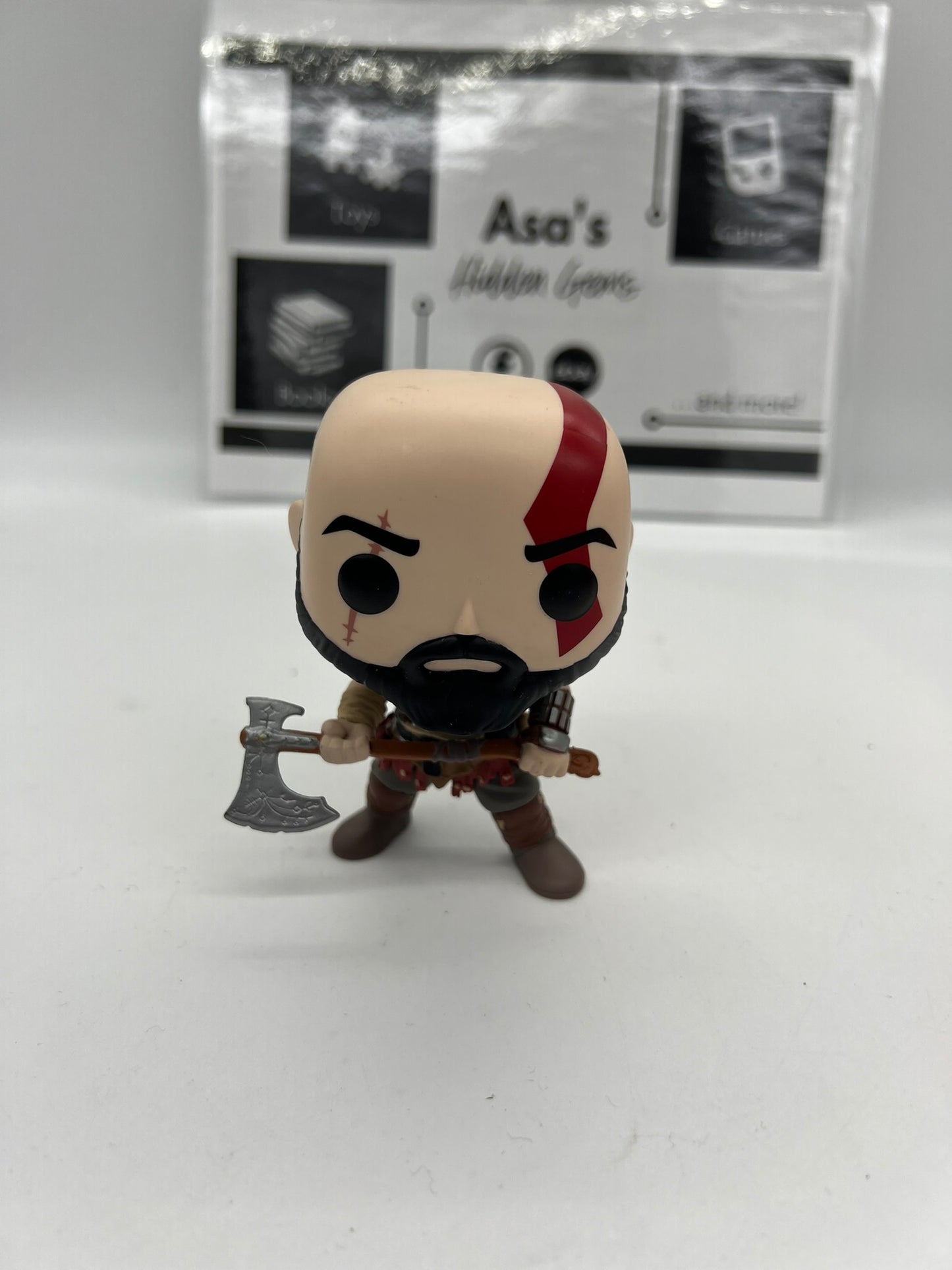 Funko Pop! Games God of War KRATOS #269 Vinyl Figure Vaulted Loose