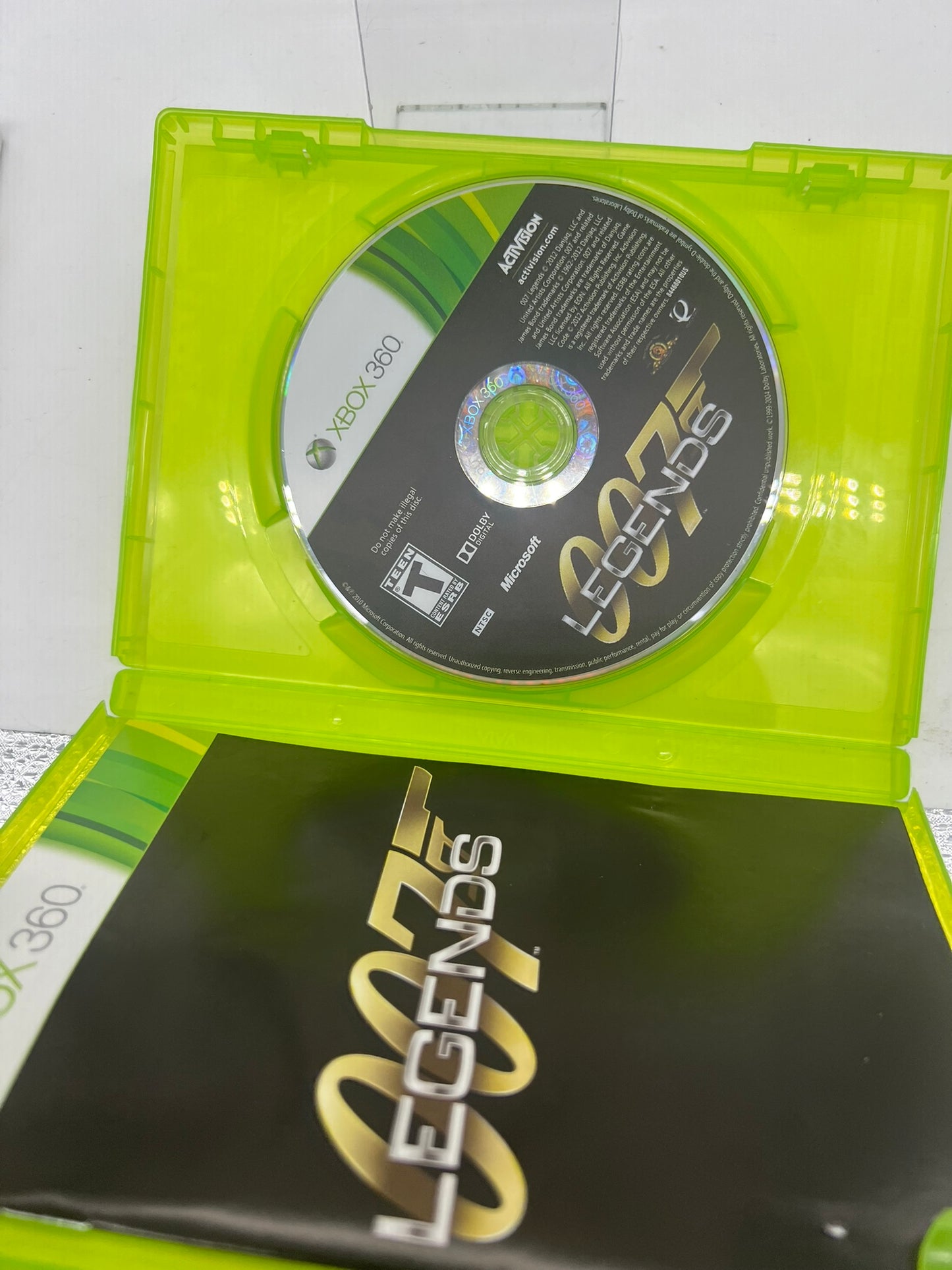 007 Legends (Microsoft Xbox 360, 2012)