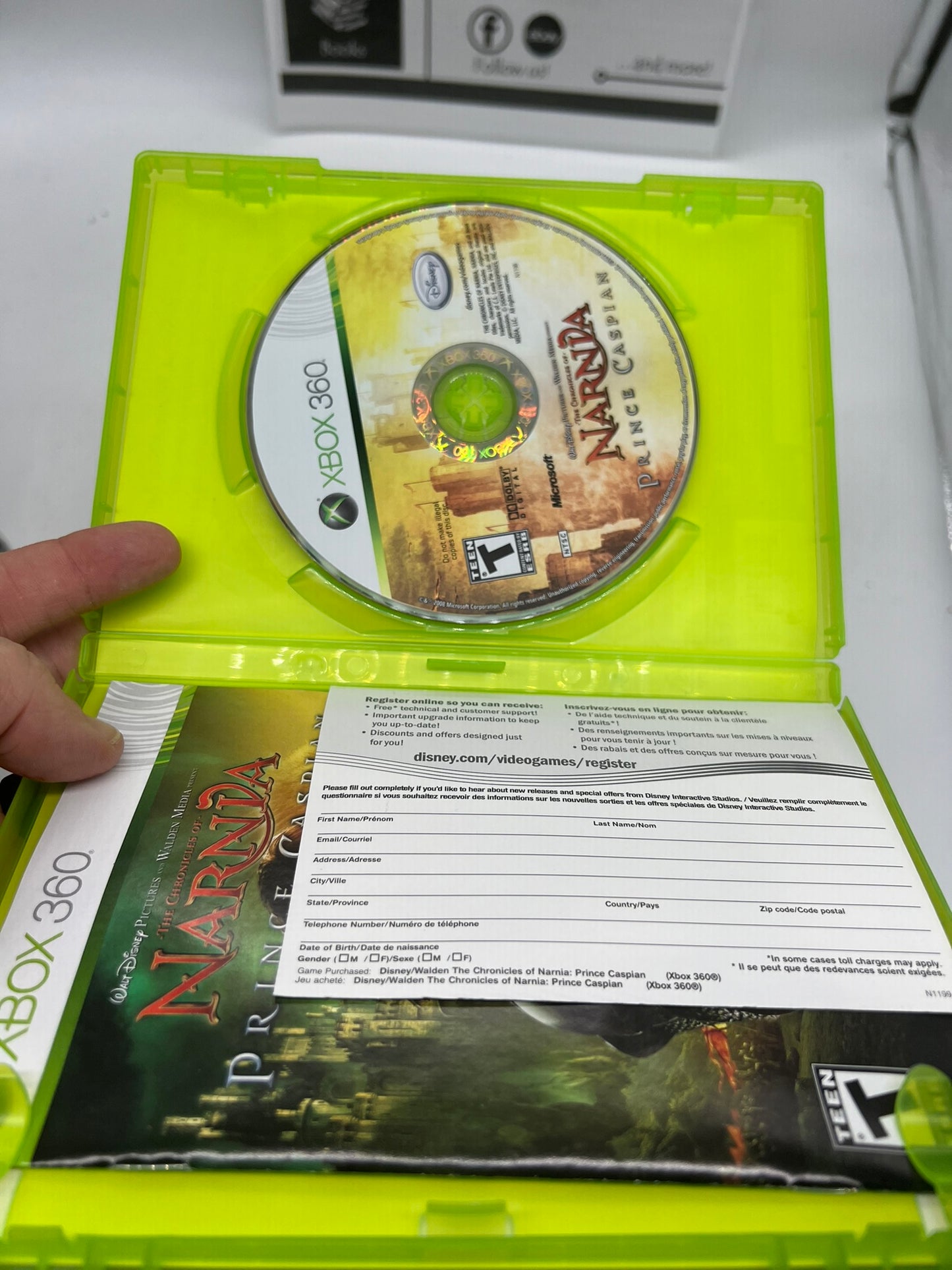 Chronicles of Narnia: Prince Caspian (Microsoft Xbox 360, 2008)