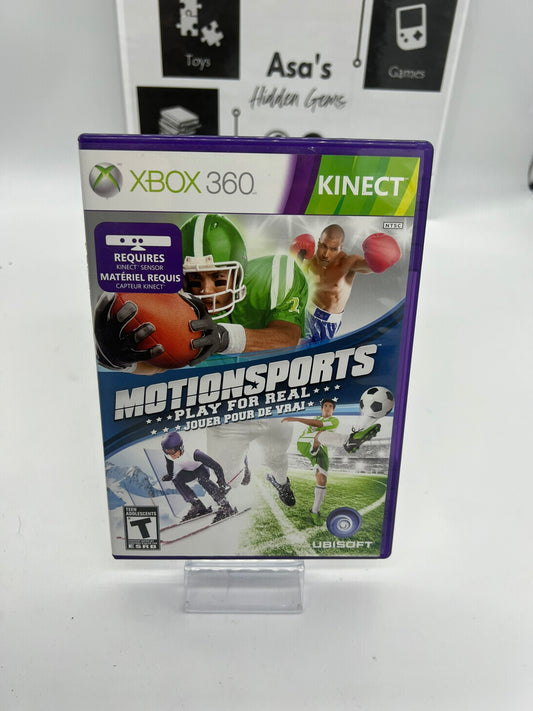 Motionsports Play For Real Xbox 360 Game
