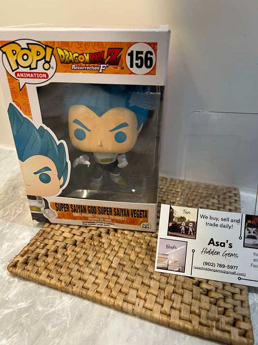 Funko Pop! Dragon Ball Z Ressurrection F Super Saiyan God Super Saiyan Vegeta