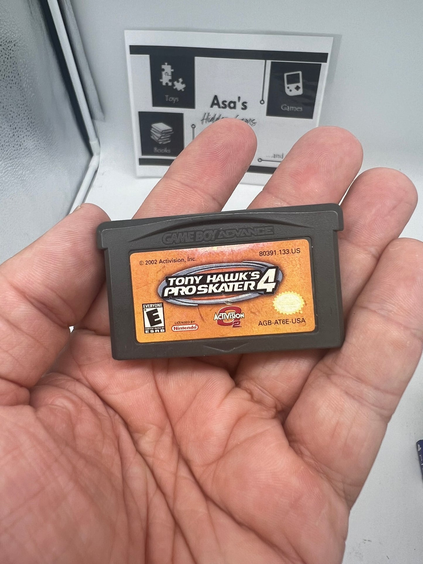 Tony Hawk's Pro Skater 4 (Nintendo Game Boy Advance, 2002)