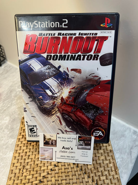 Burnout Dominator PS2 (Sony PlayStation 2, 2007)