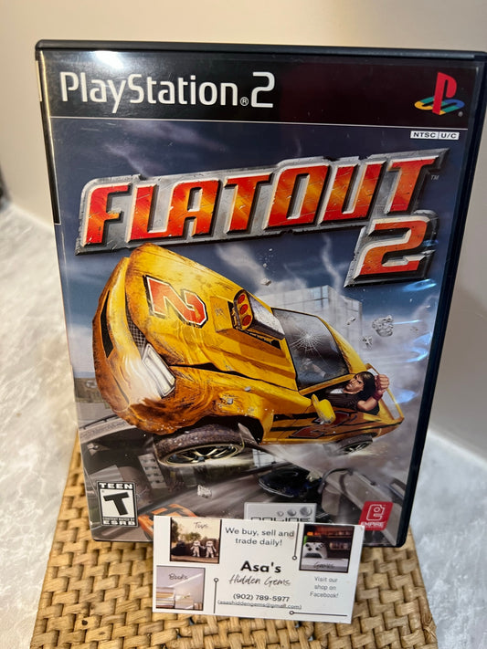 FlatOut 2 (Sony PlayStation 2, PS2 2006)