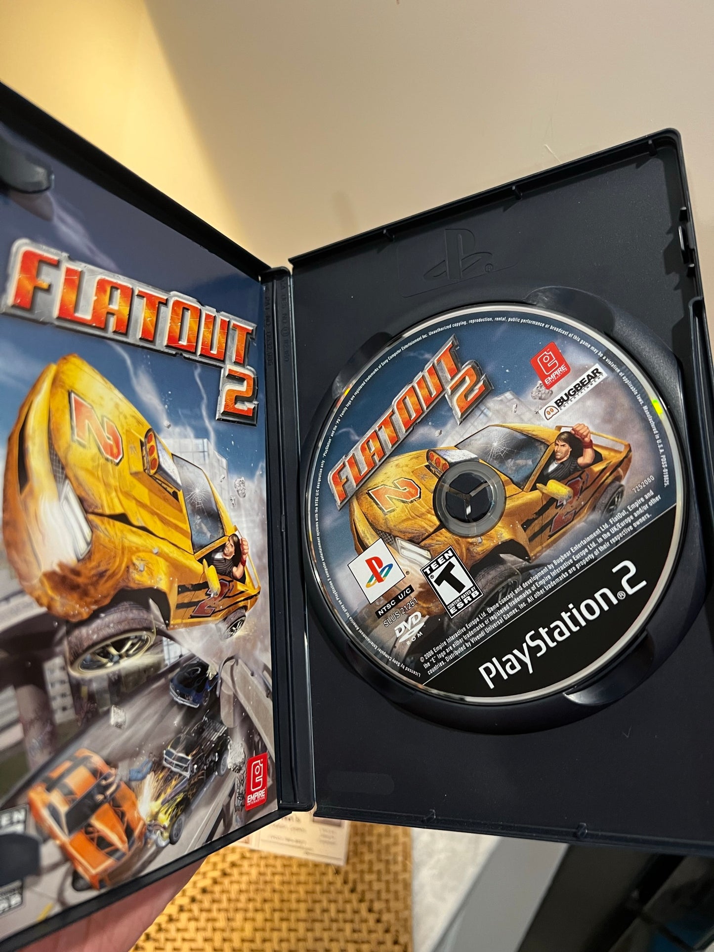 FlatOut 2 (Sony PlayStation 2, PS2 2006)