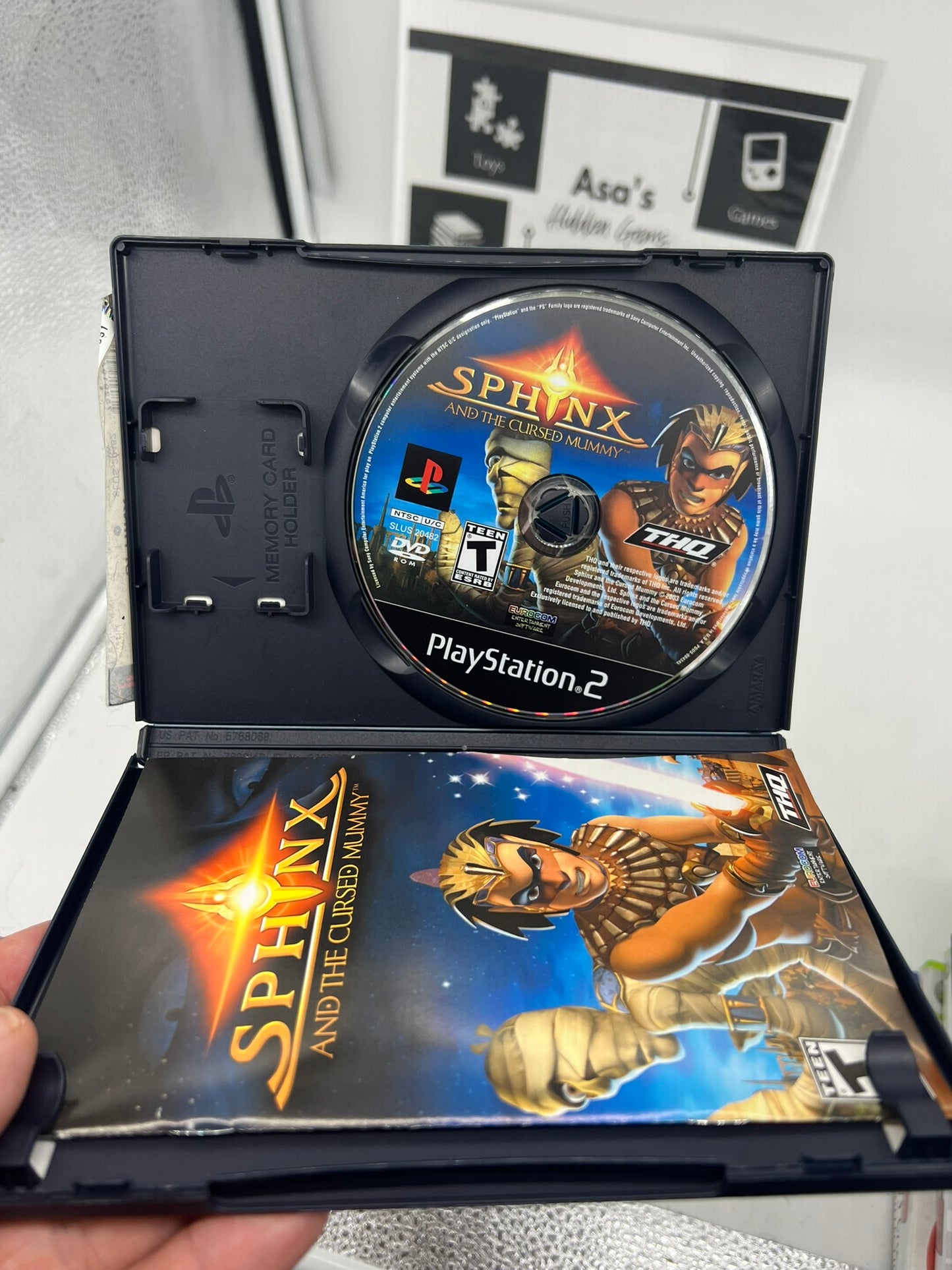 Sphinx and the Cursed Mummy (Sony PlayStation 2, 2003) PS2