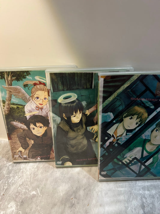 Haibane Renmei - Vol. 2 3 4 Wings of Sorrow Free Bird Day Of Flight 2003 Lot