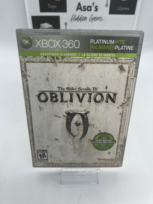 The Elder Scrolls IV: Oblivion -- Platinum Hits (Microsoft Xbox 360, 2008)