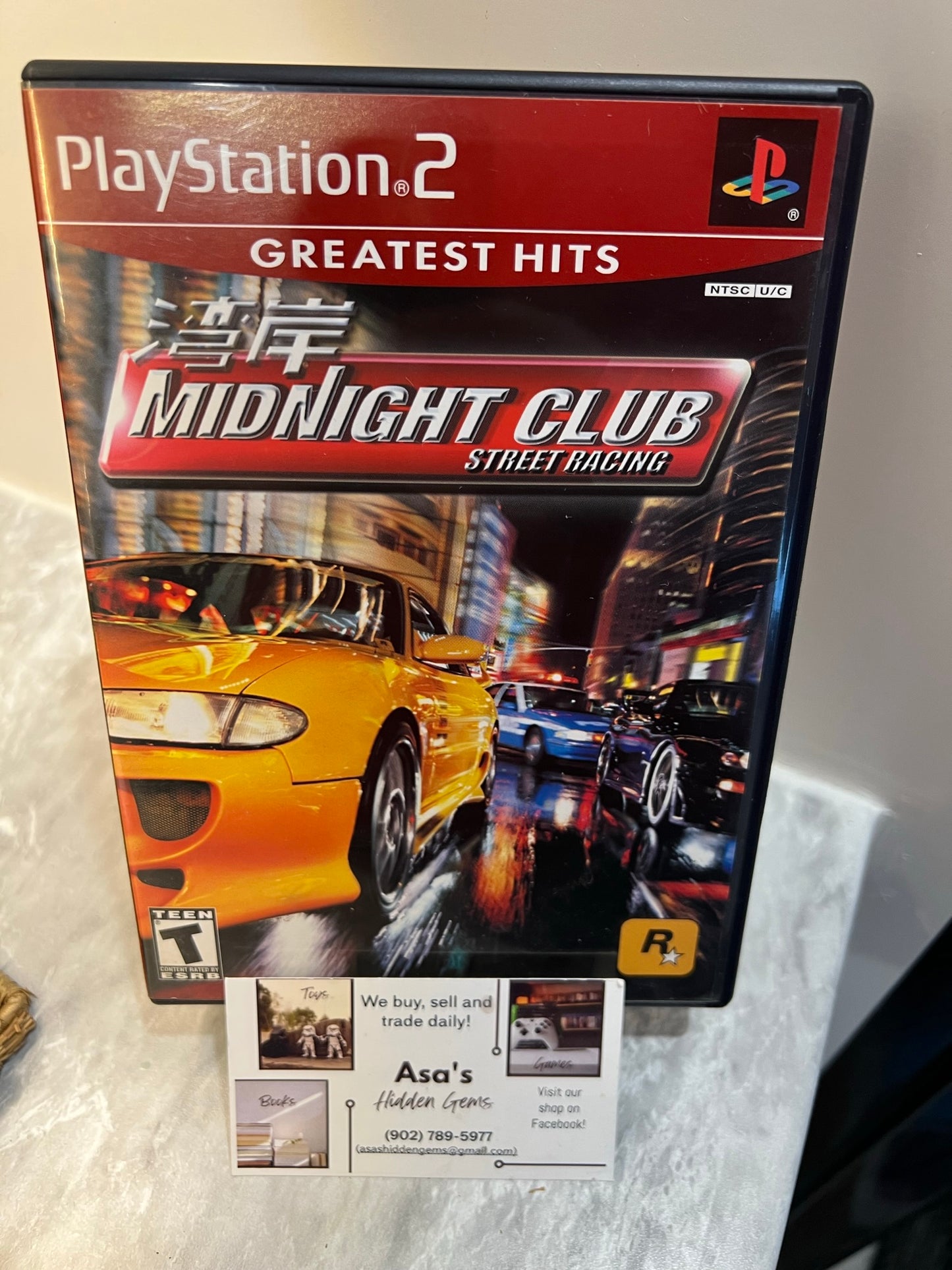 Midnight Club Street Racing (PS2, Sony PlayStation 2)