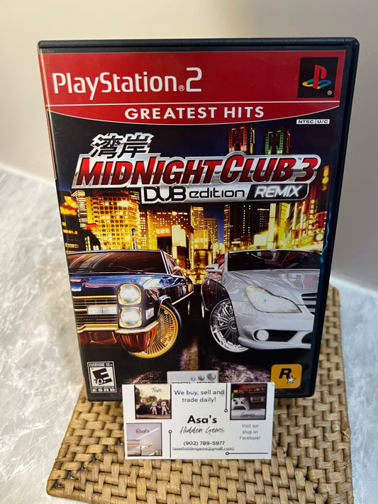 Midnight Club 3: DUB Edition Remix (PlayStation 2 PS2)