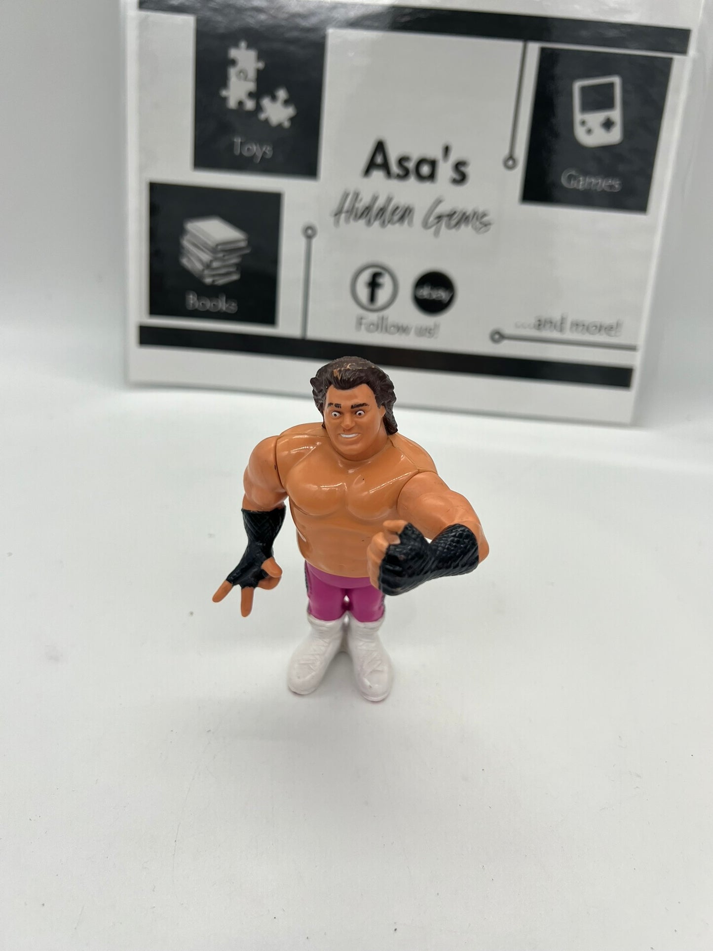 1990 Hasbro WWF WWE Action Figure Brutus the Barber Beefcake