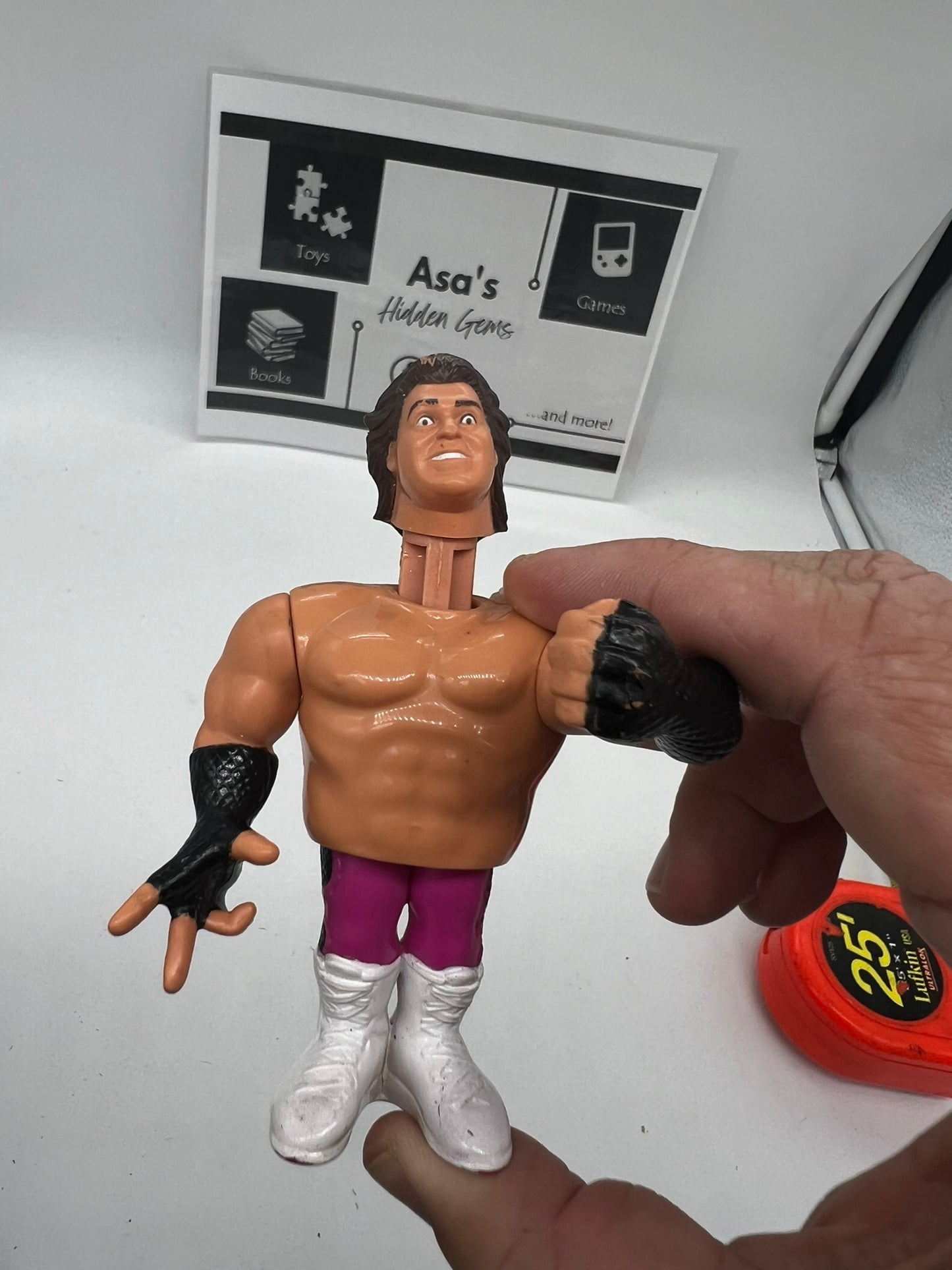 1990 Hasbro WWF WWE Action Figure Brutus the Barber Beefcake
