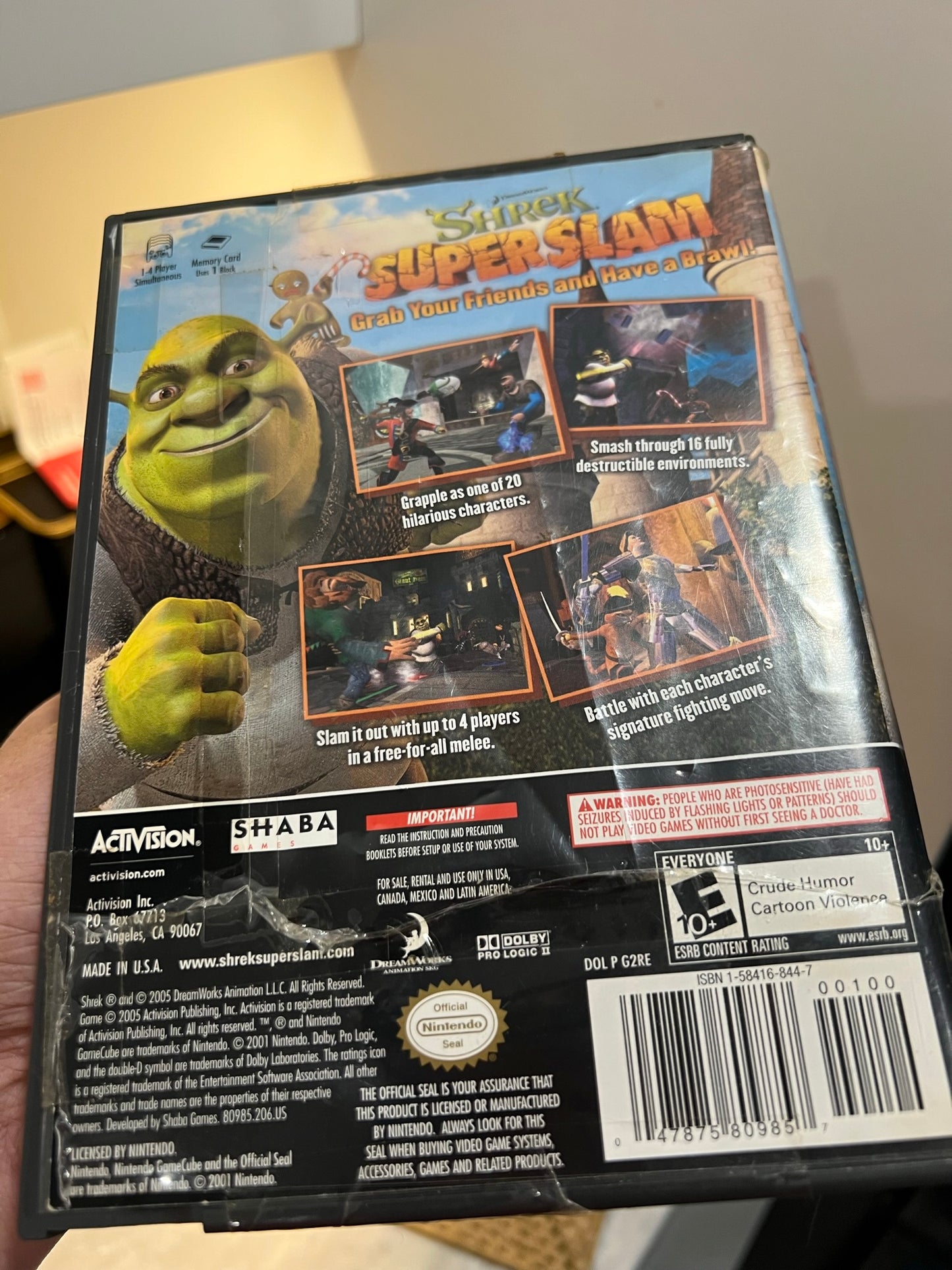 Shrek SuperSlam (Nintendo GameCube, 2005)