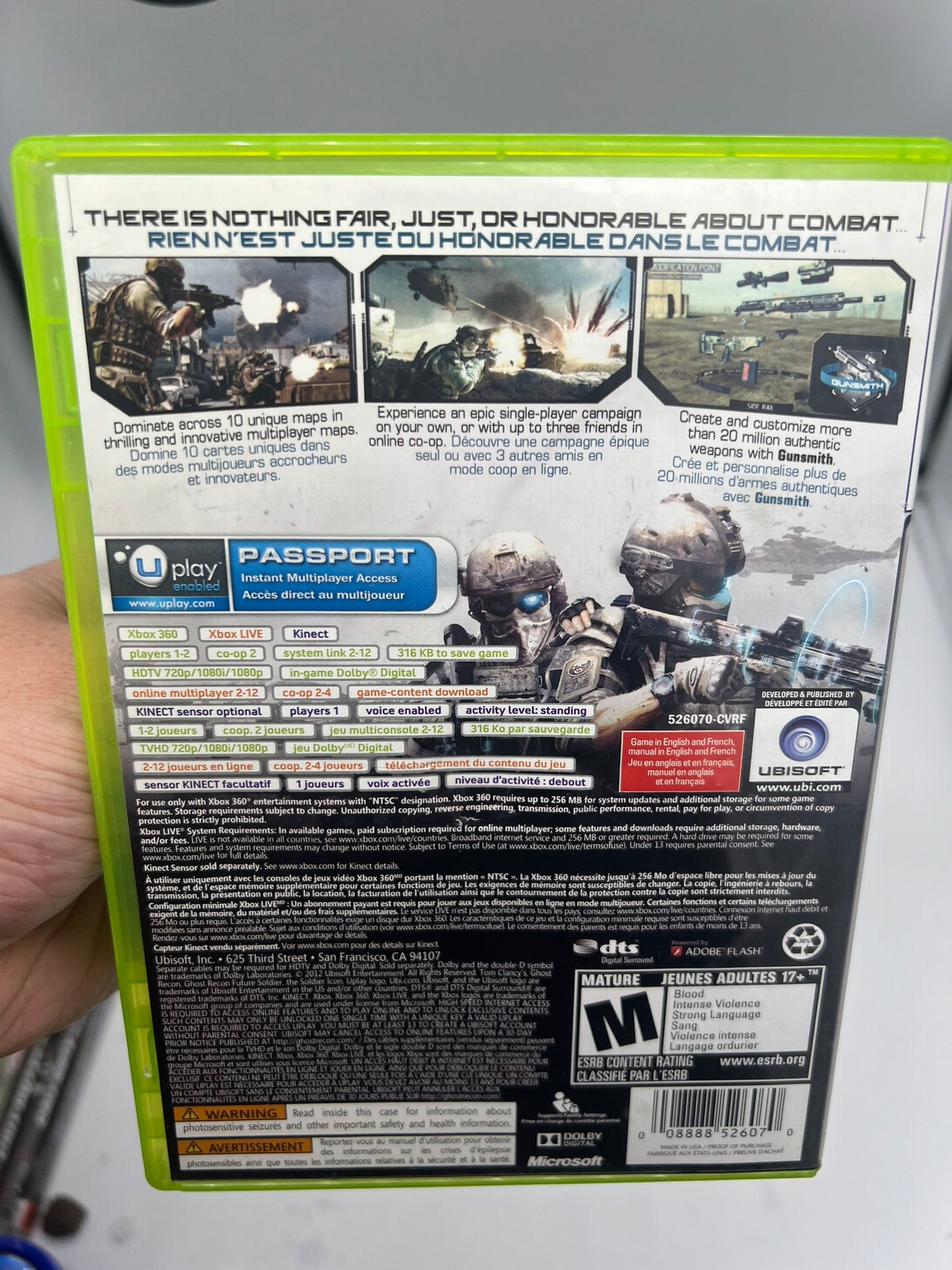 Tom Clancy's Ghost Recon: Future Soldier (Xbox 360)