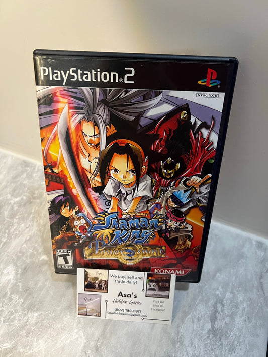 Shaman King: Power of Spirit (Sony PlayStation 2 PS2, 2004)