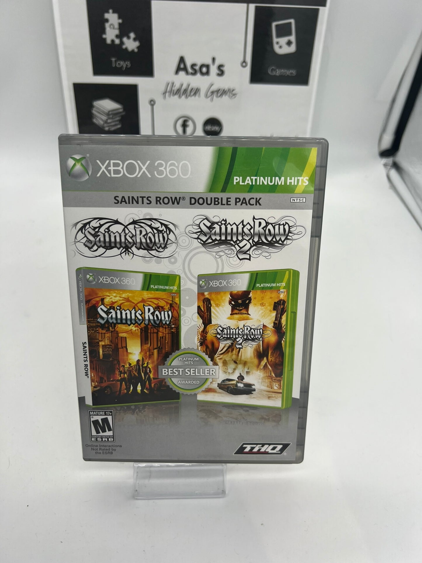 Saints Row: Double Pack (Microsoft Xbox 360, 2010)