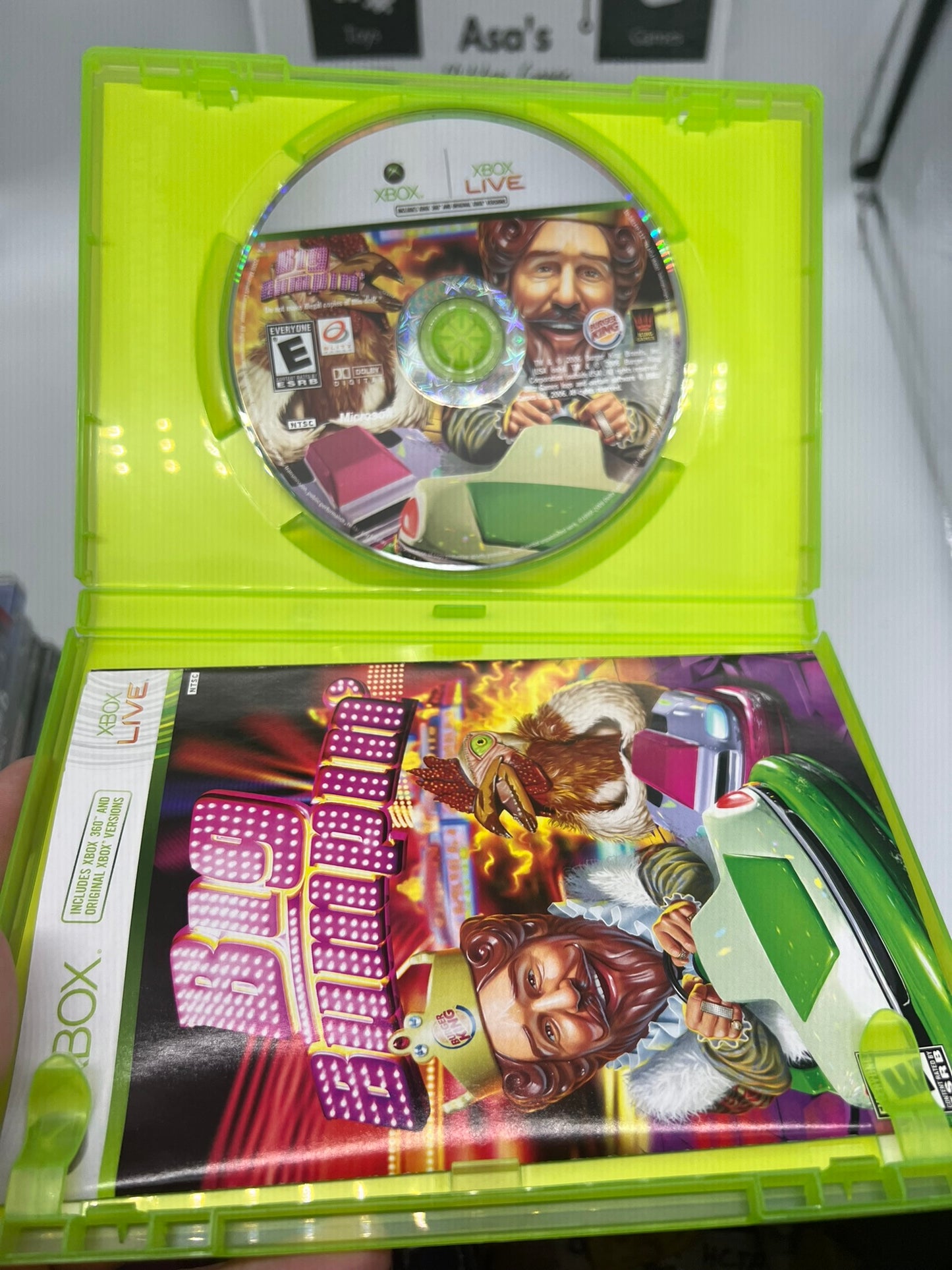 Big Bumpin XBOX Burger King XBOX 360 game (2006)