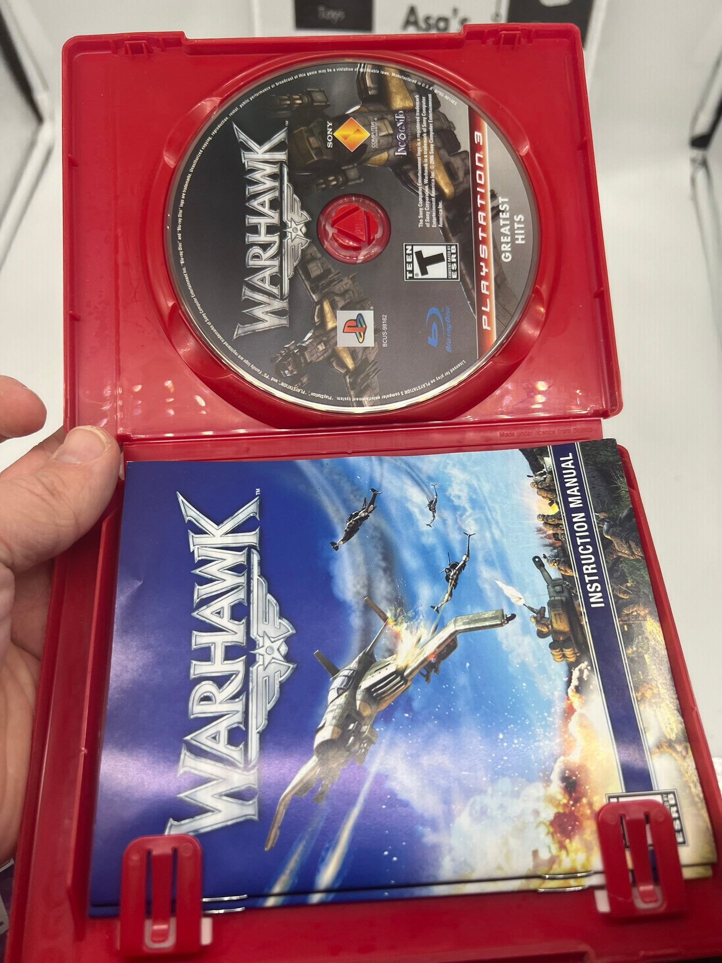 Warhawk Greatest Hits (PS3 Sony PlayStation 3, 2007)