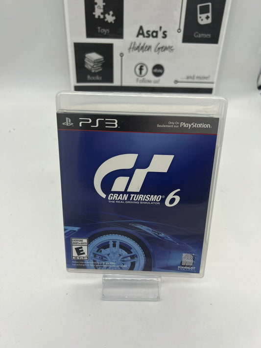 Gran Turismo 6 (PlayStation 3, 2013, PS3)<br>