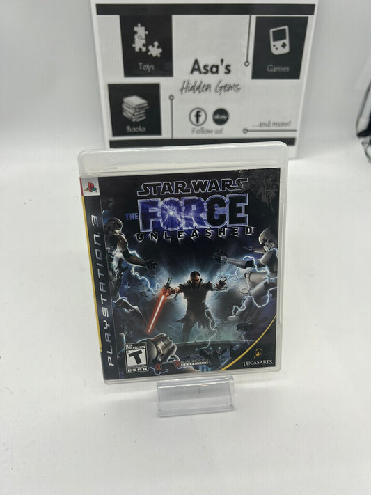 Star Wars: The Force Unleashed (PlayStation 3, 2008) PS3