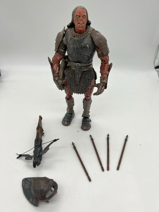 The Lord of the Rings Uruk-Hai Crossbow 8" Action Figure LOTR 2003