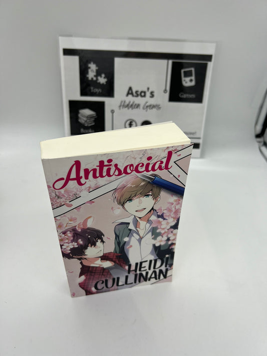 Antisocial Paperback Manga Book - Heidi Cullinan 2017