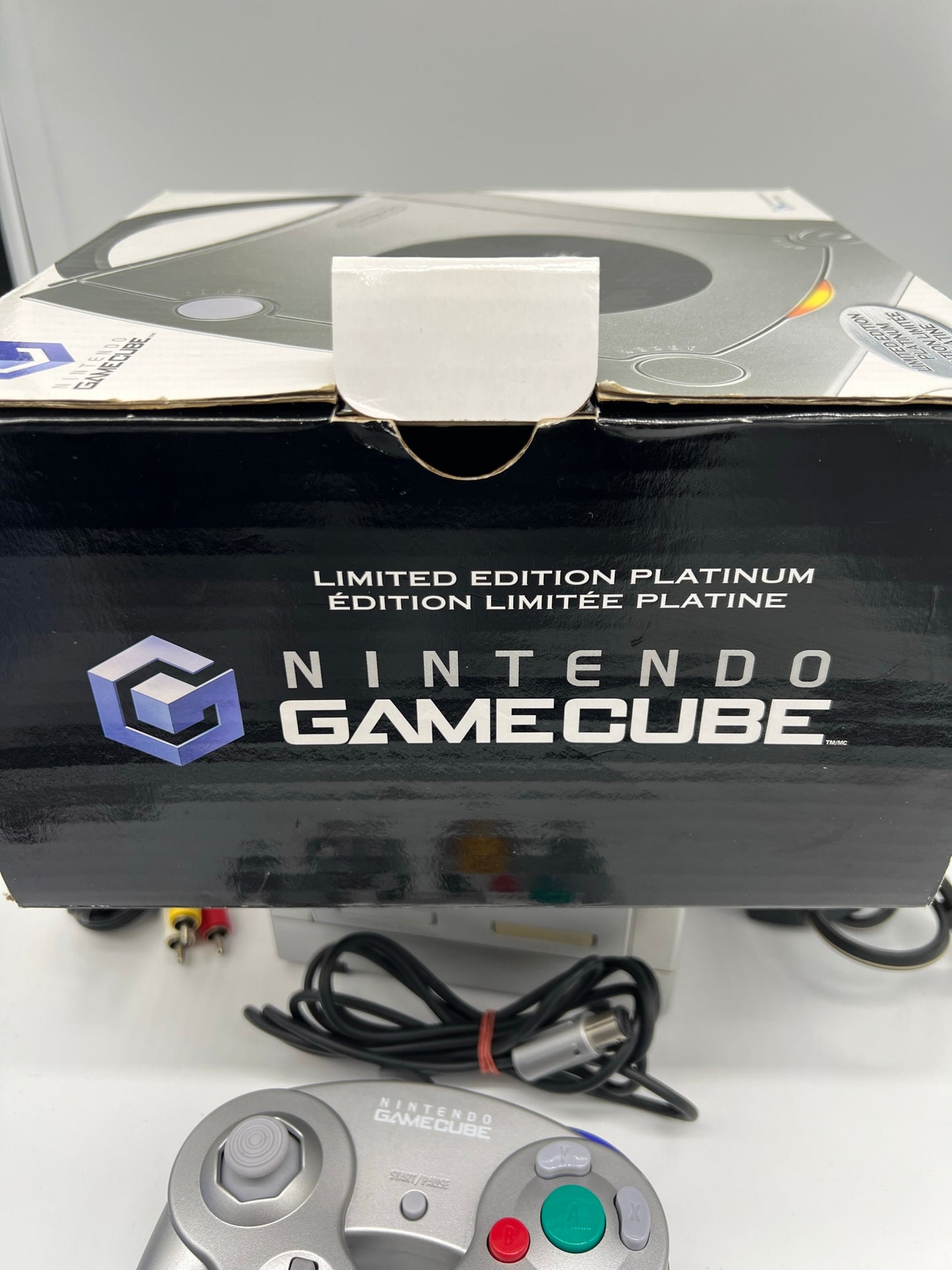 Nintendo Gamecube Console in Box Limited Edition Platinum Silver - System
