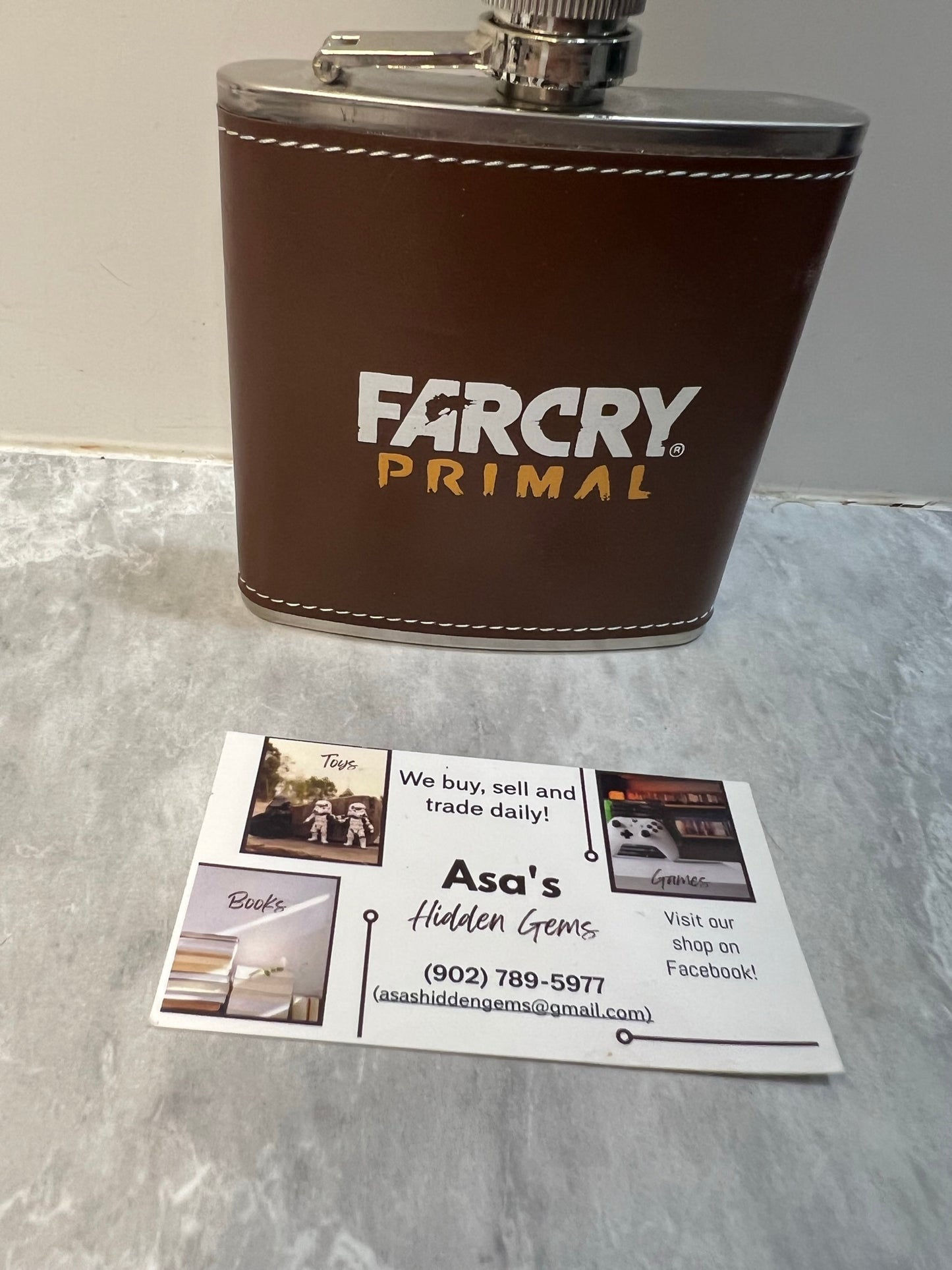 Far Cry Primal 6oz Stainless Steel Promo