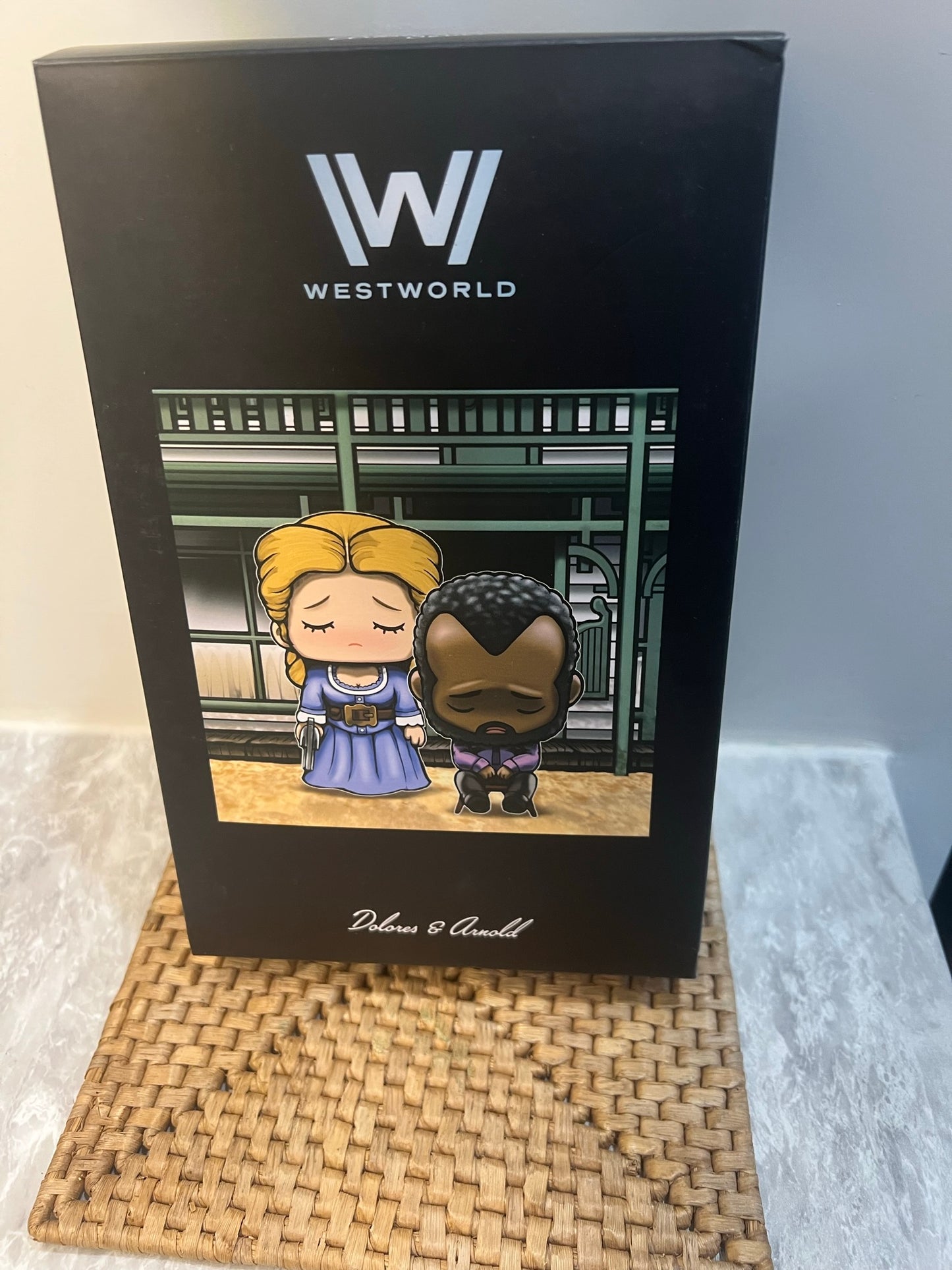 Westworld Dolores and Arnold Lootcrate Exclusive Artist Series Figures