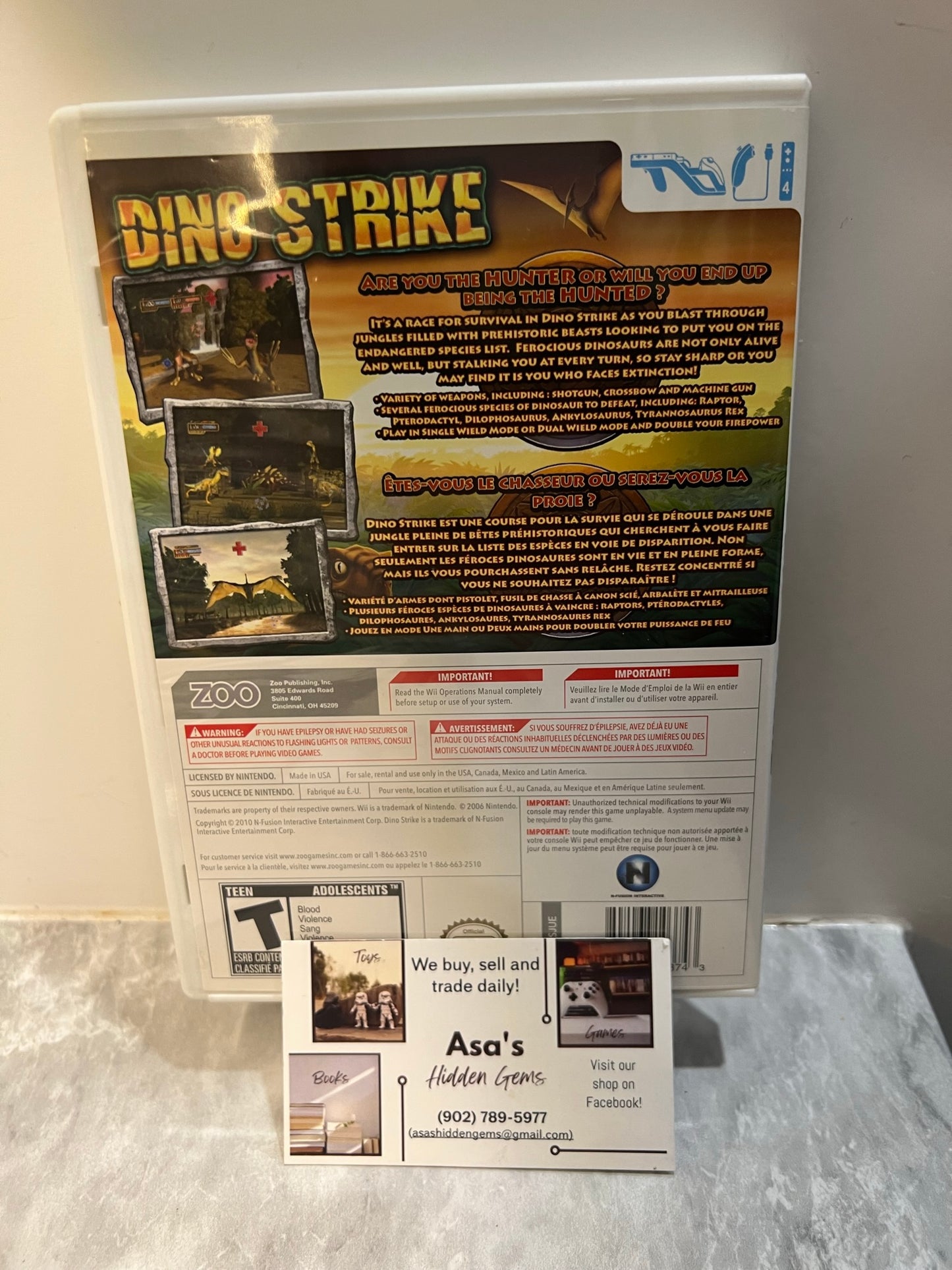 Dino Strike (Nintendo Wii, 2011)