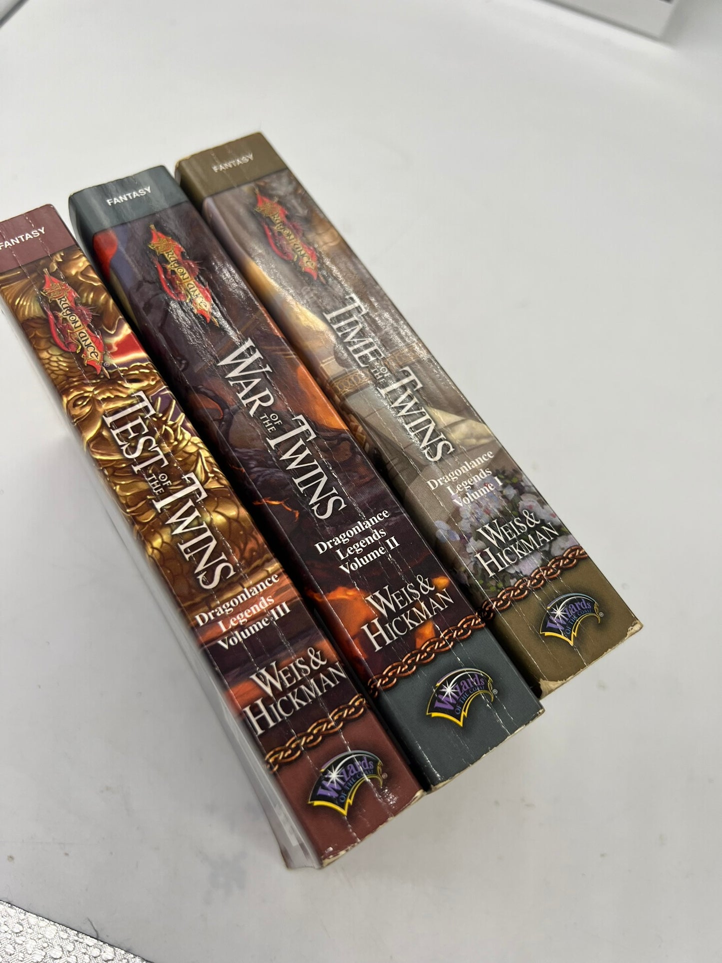 Dragon Lance Legends Trilogy Vol 1-3 Margaret Weis &amp; Tracy Hickman Paperback