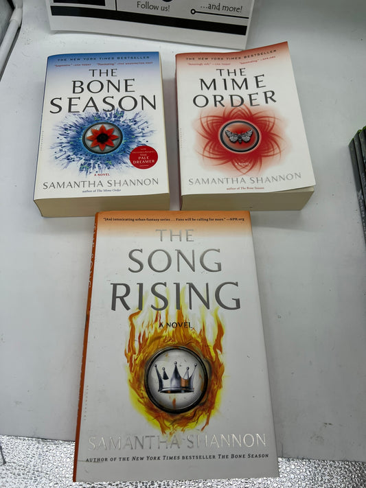 The Song Rising, The Bone Season, The Mime Order by Shannon, Samantha