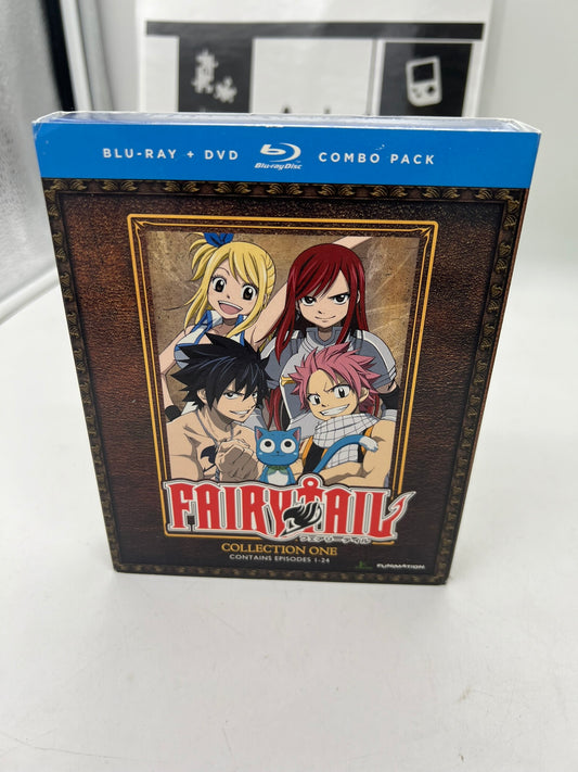 Fairy Tail: Collection One (Blu-Ray and DVD Combo Pack) Episodes 1-24 - NEW