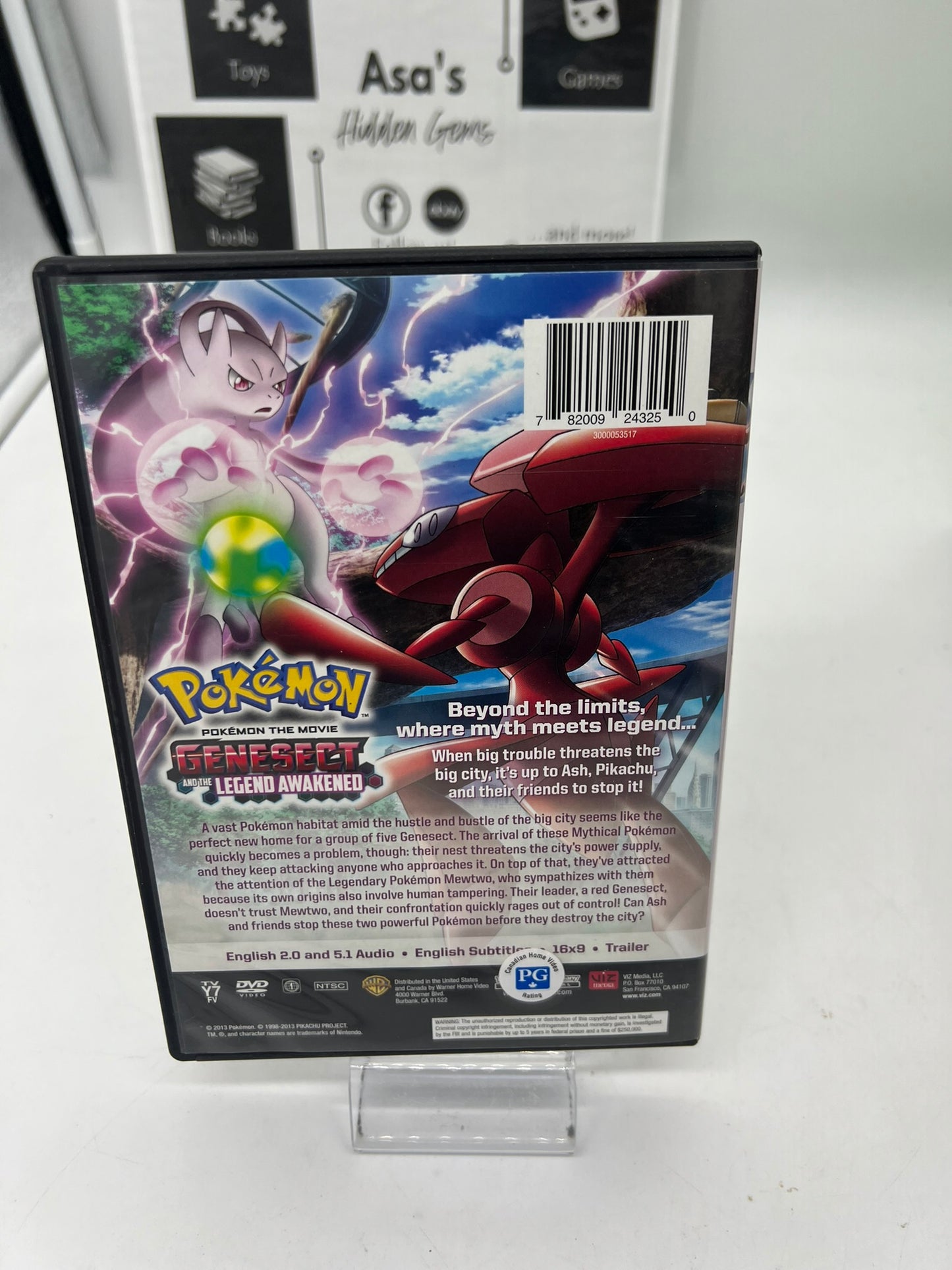 Pokemon the Movie: Genesect and the Legend Awakened DVD