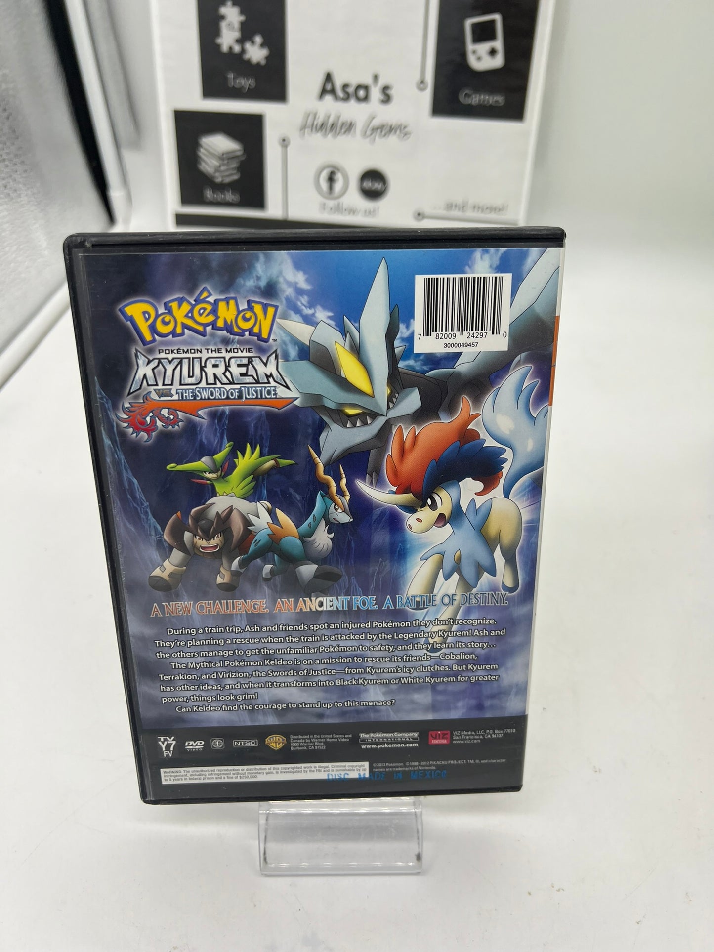 Pokemon - Kyurem Vs The Sword Of Justice DVD