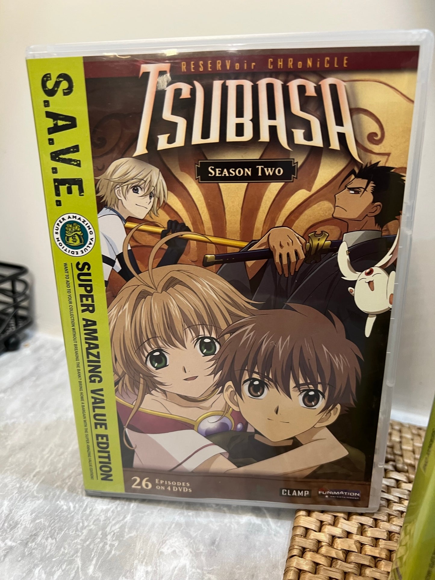 Tsubasa RESERVoir CHRoNiCLE - Season 1 + 2 S.A.V.E. (DVD) Anime