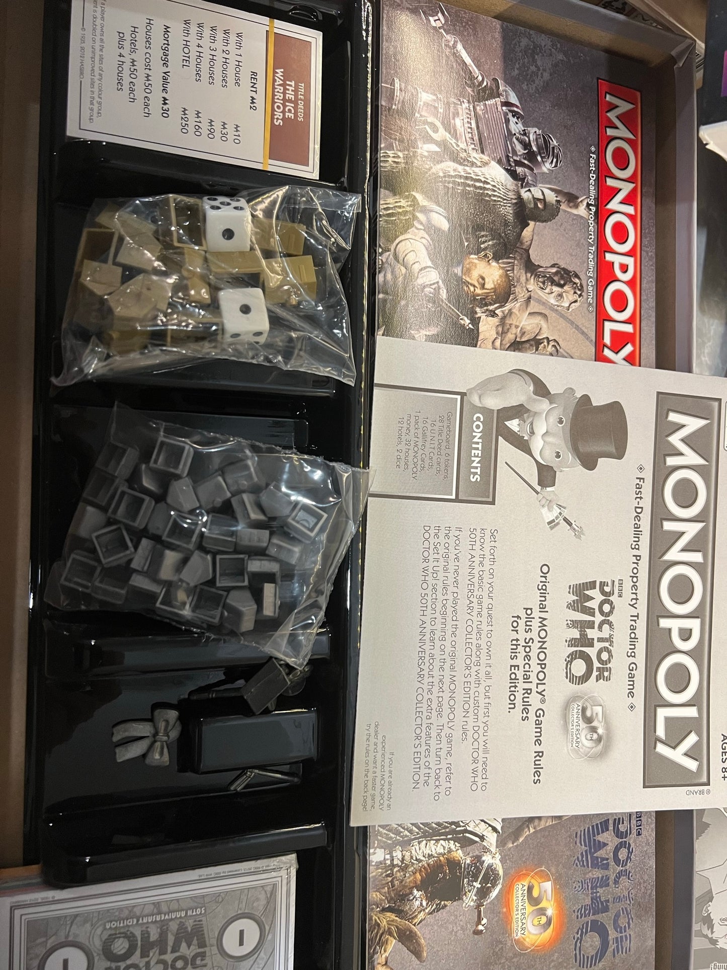 Monopoly Doctor Who 50th Anniversary Collector’s Edition