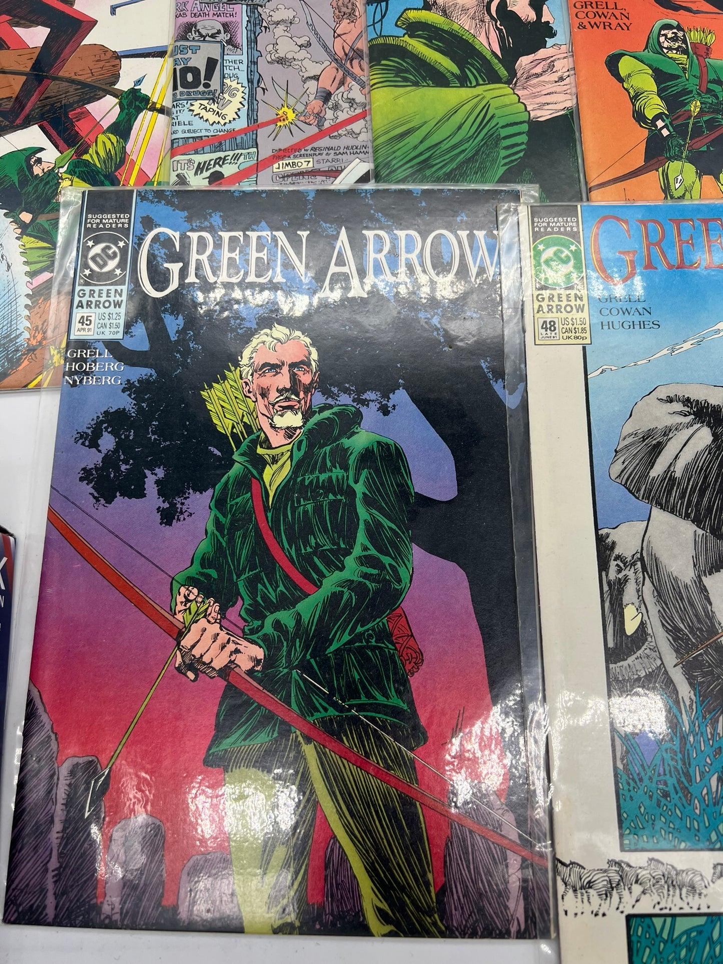 Green Arrow DC Comics #5, 41, 42, 43, 44, 45, 48