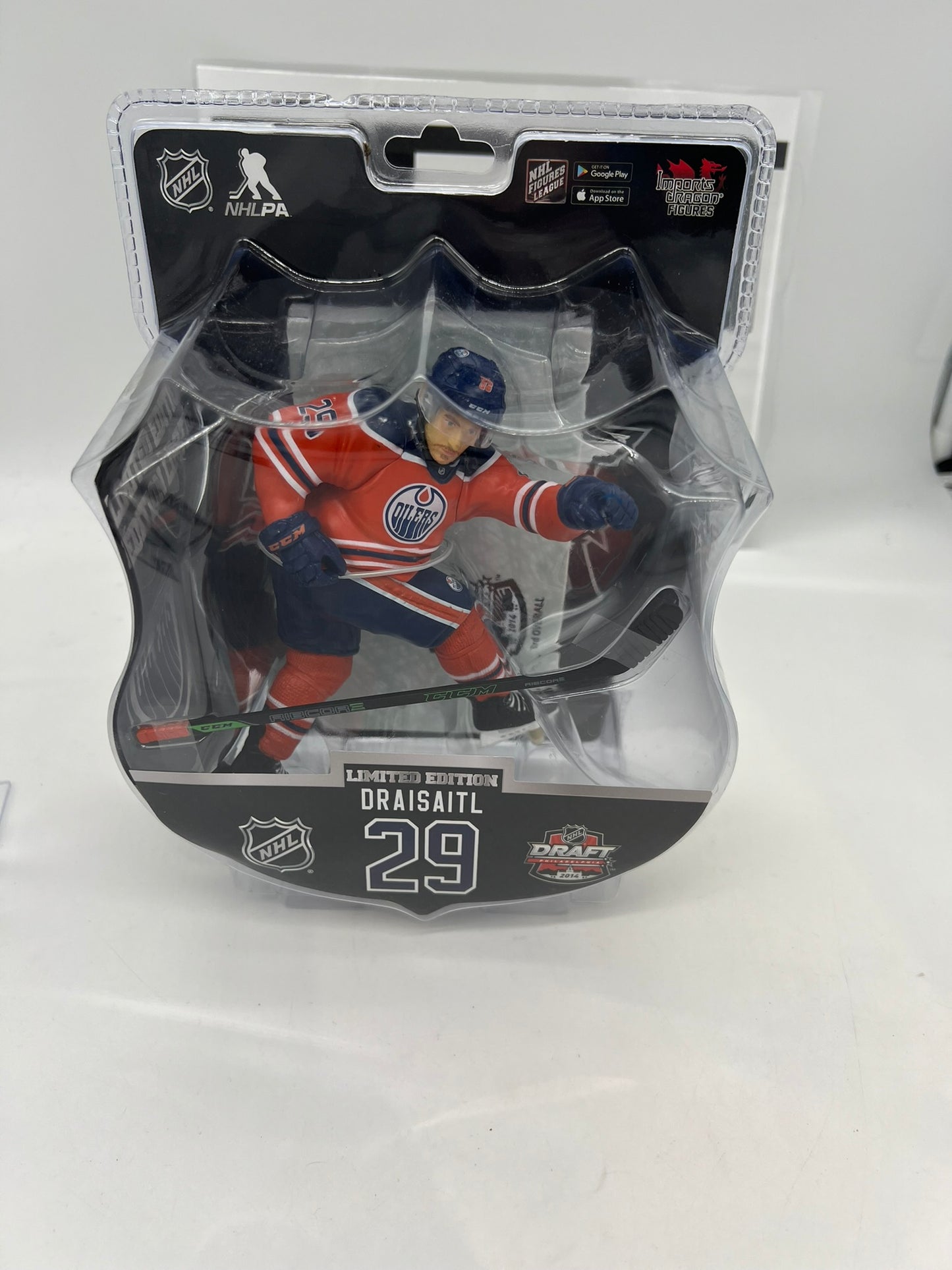 Leon Draisaitl Draft 2017 limited edition NHL figure - New