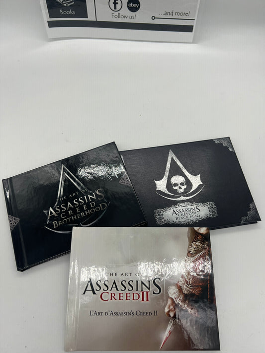 Assassin's Creed 2, Brothers, Black Flag Collectors Edition Art Books