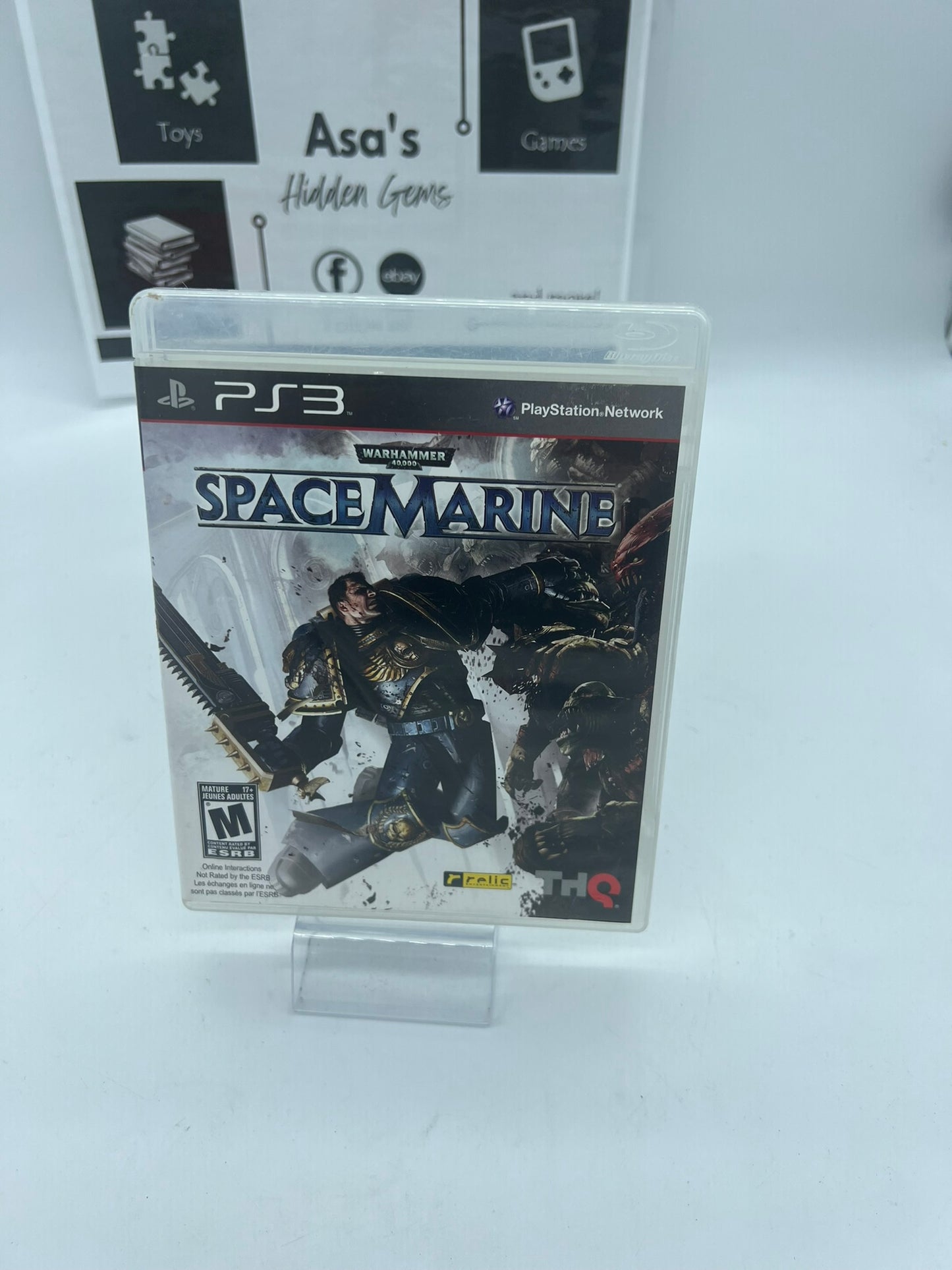 Warhammer 40,000: Space Marine (Sony PlayStation 3, 2011) PS3