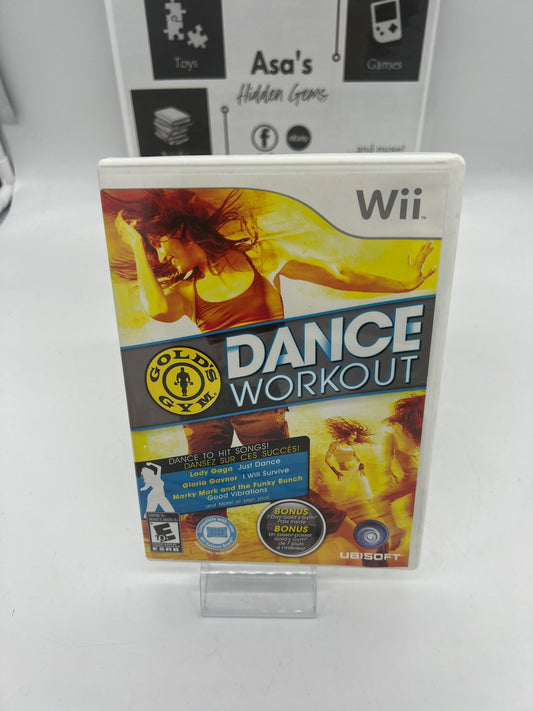 Gold's Gym Dance Workout (Nintendo Wii, 2010)