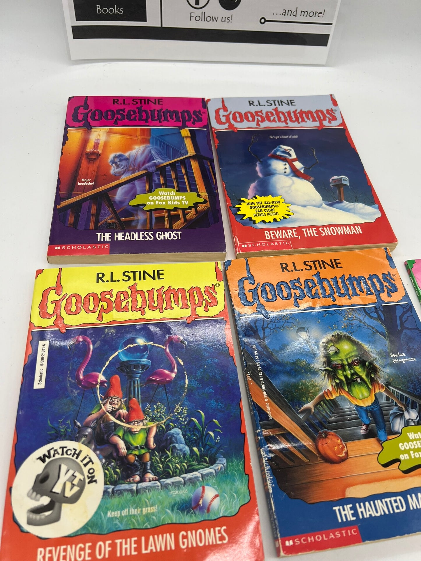 Goosebumps RL Stine Lot of 5 Books